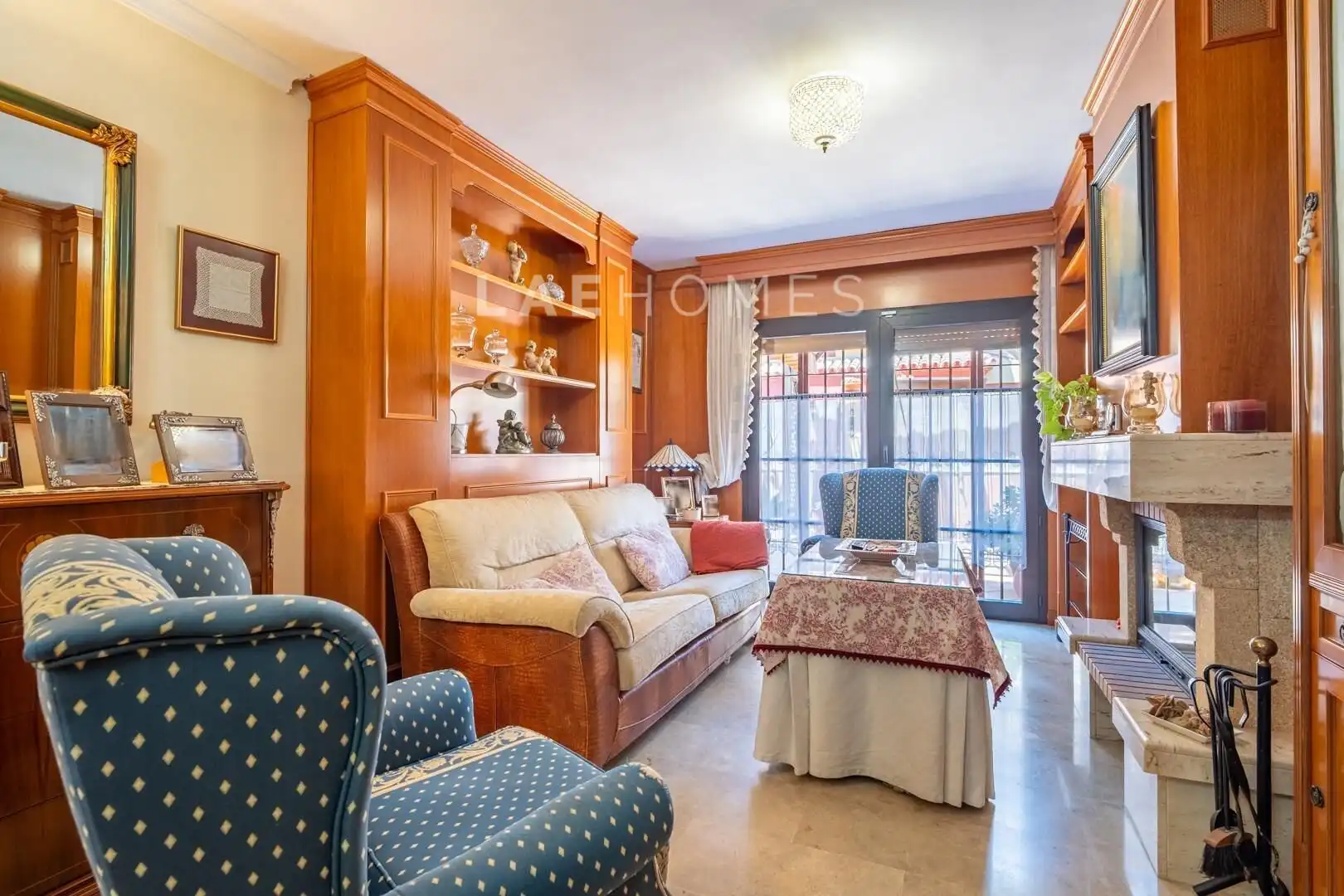 Sala d'estar de Casa adosada en venda en Málaga amb Aire condicionat, Calefacció i Terrassa