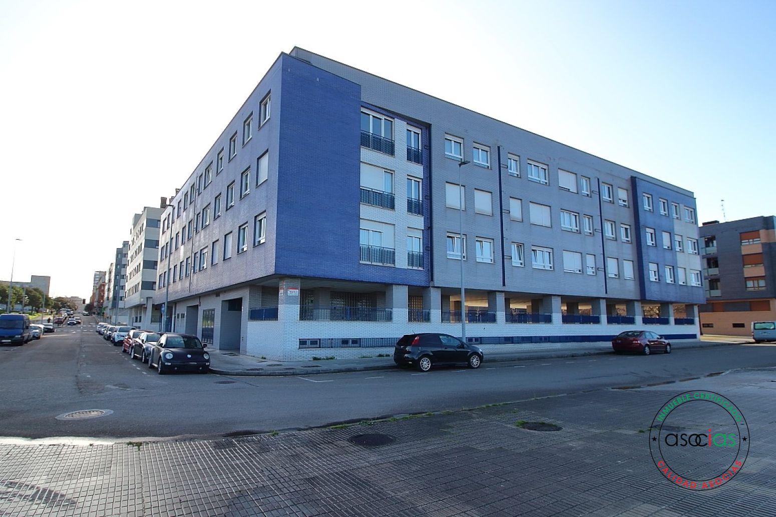 Exterior view of Flat for sale in Gijón   with Heating, Parquet flooring and Storage room
