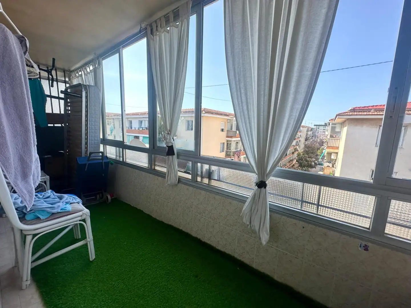 Balcony of Flat for sale in Alicante / Alacant  with Air Conditioner, Furnished and Balcony