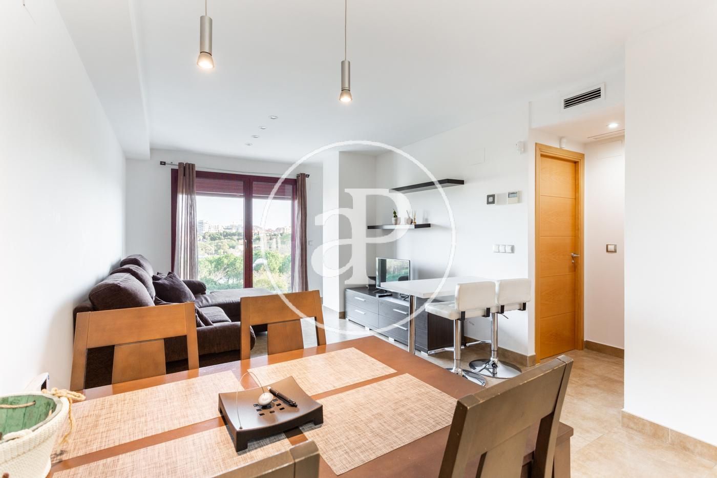 Vista exterior de Pis de lloguer en Mislata amb Aire condicionat, Calefacció i Moblat