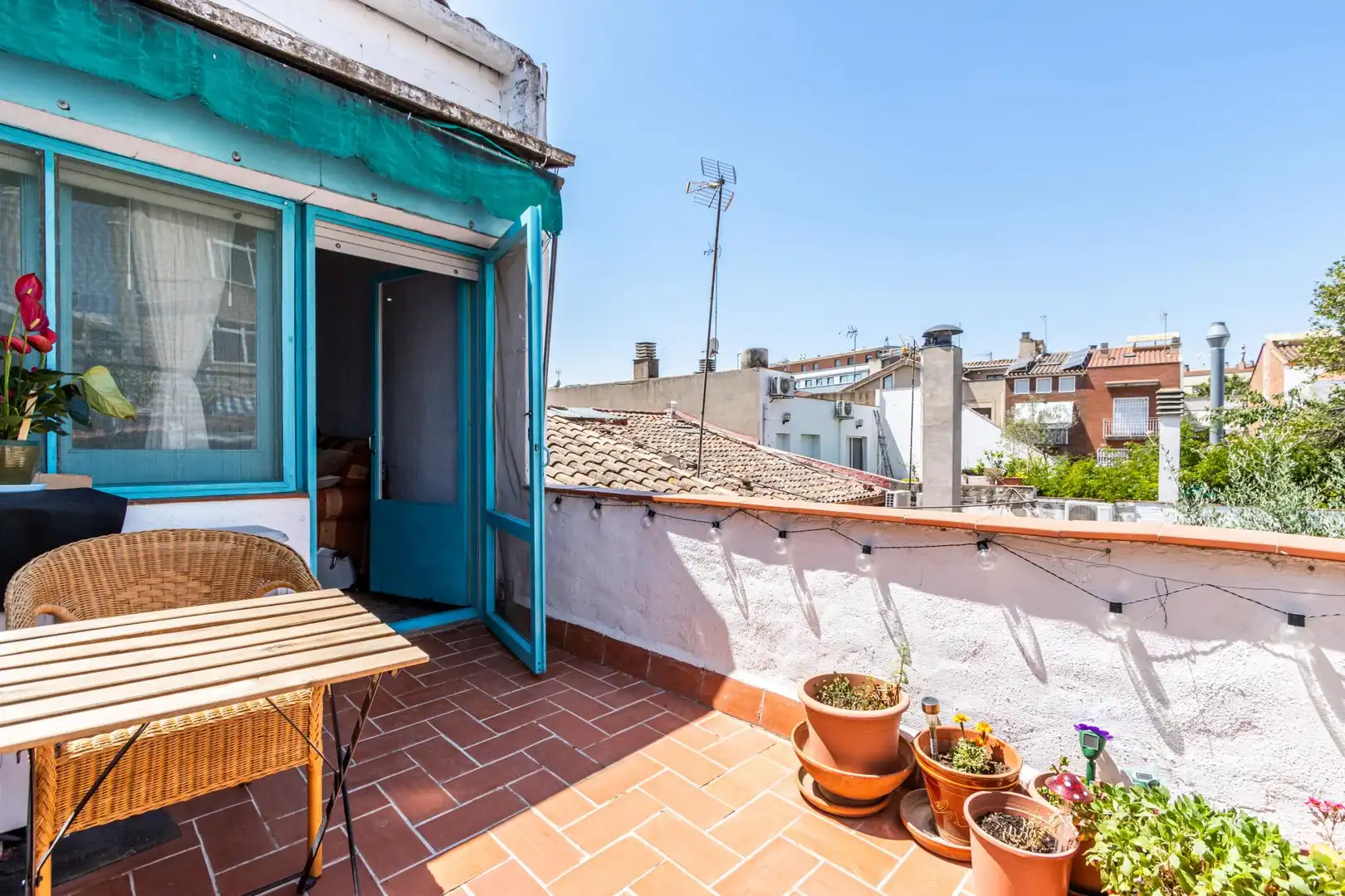 Balcony of Flat for sale in Sabadell