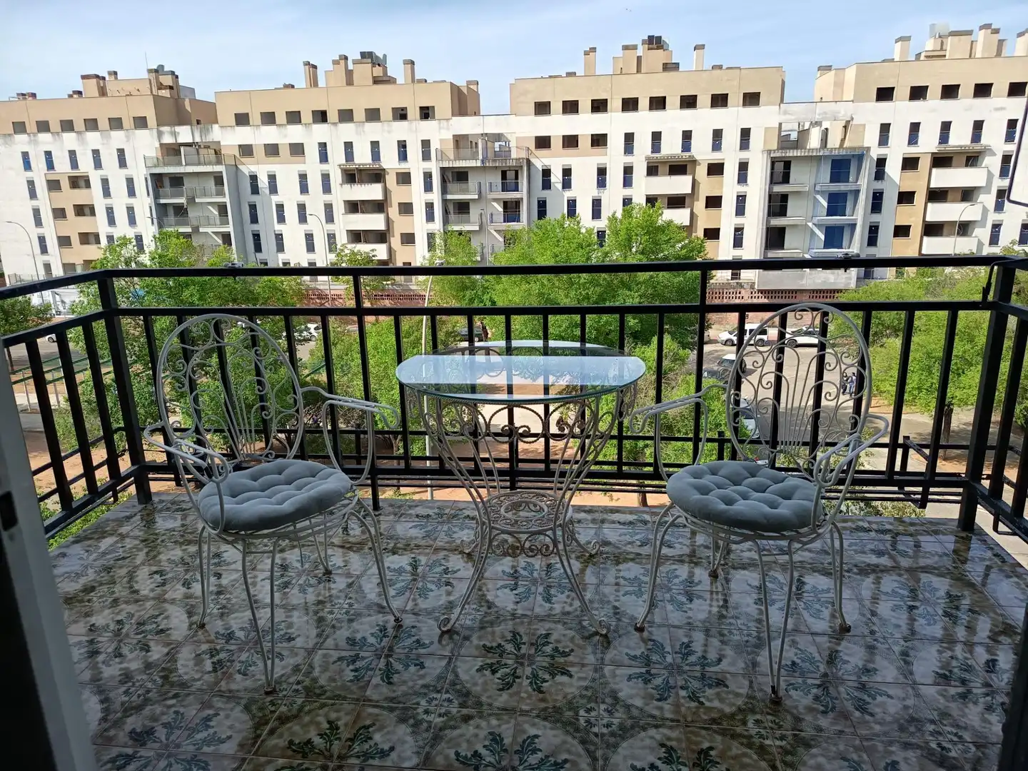 Terrassa de Pis de lloguer en Córdoba amb Aire condicionat i Moblat