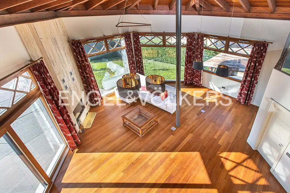 Living room of Houses for sale in Gijón   with Air Conditioner, Heating and Private garden