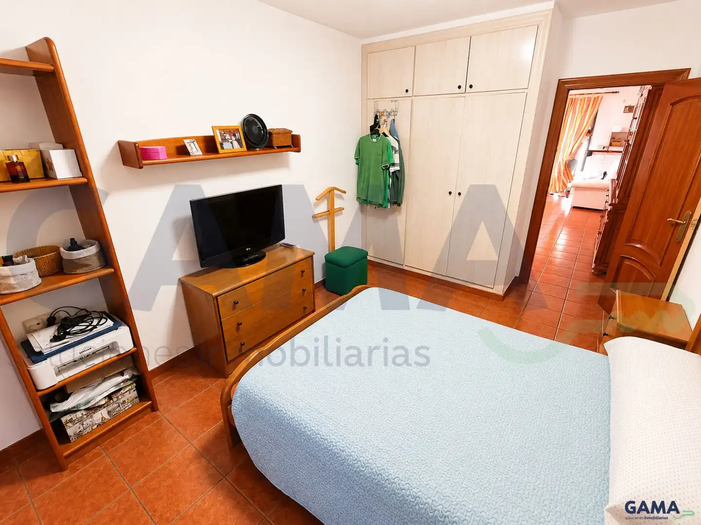 Habitación de Casa o chalet en venta en La Pobla Llarga con Aire acondicionado y Trastero