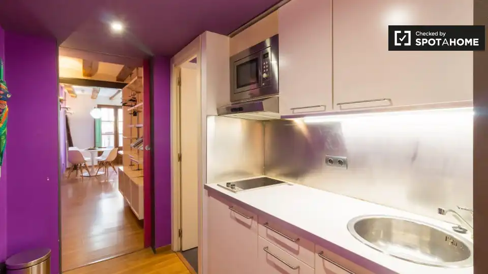 Flat with terrace to rent in Ciutat Vella, imagen 11