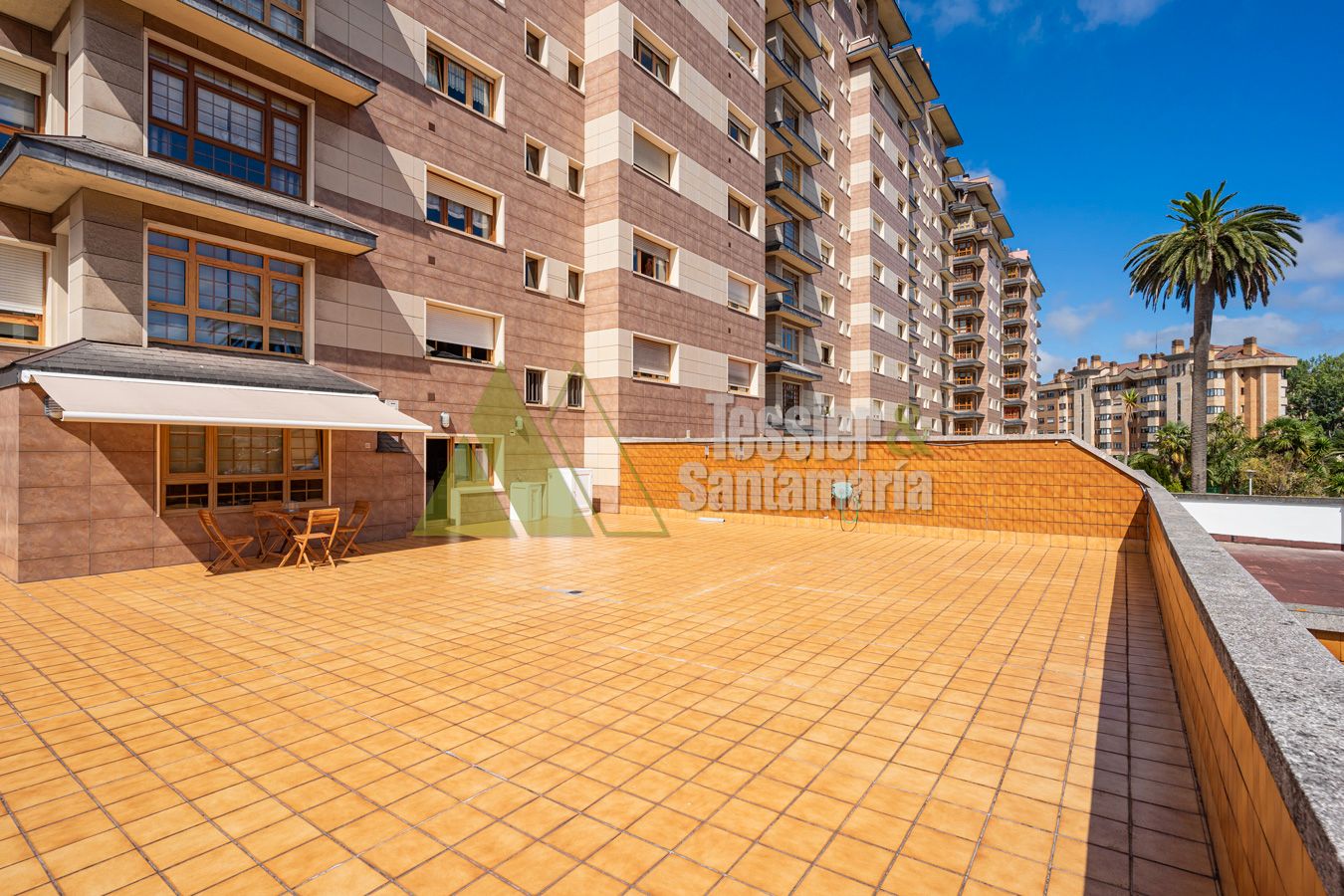 Terrace of Flat to rent in Gijón   with Air Conditioner, Heating and Parquet flooring