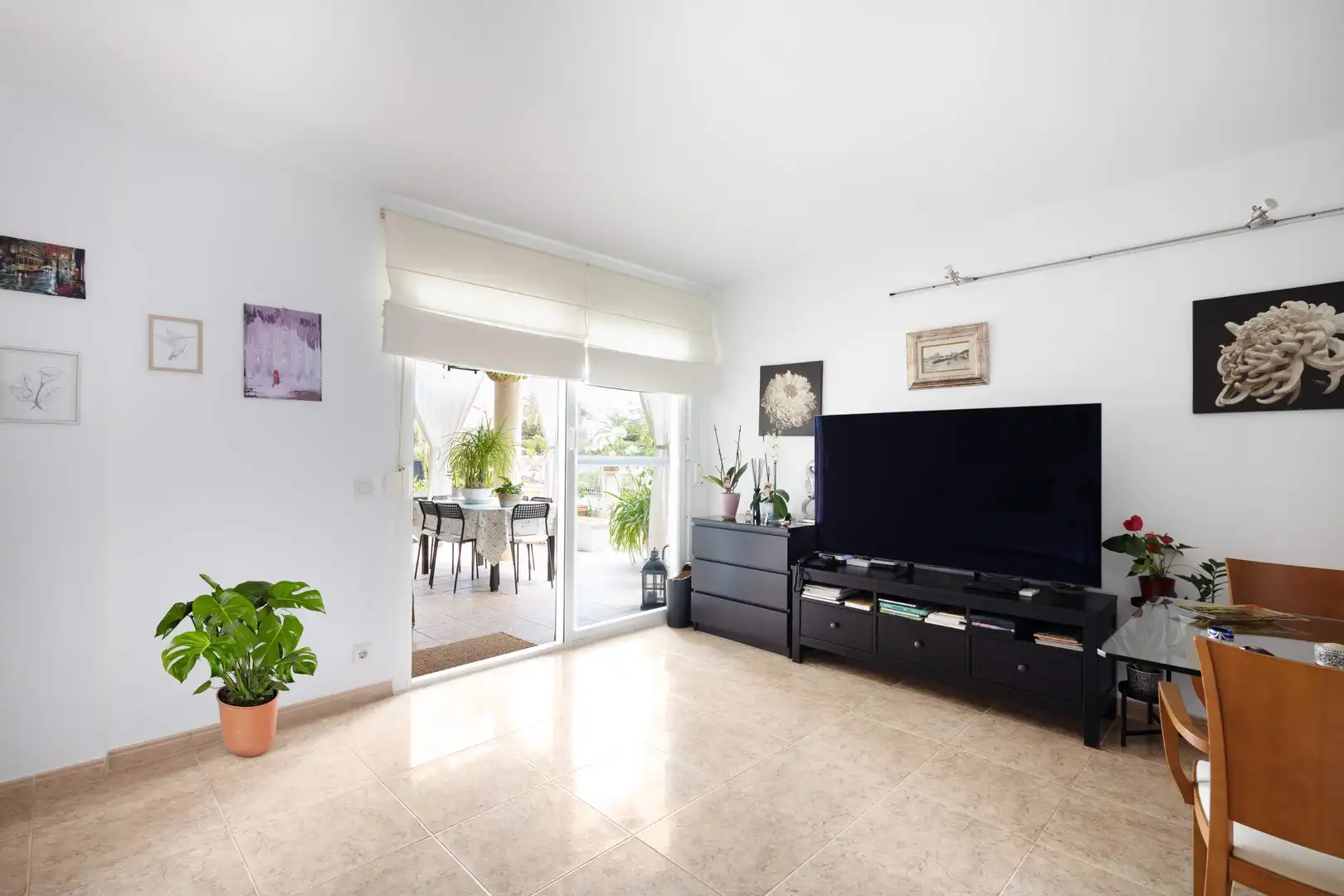 Sala d'estar de Dúplex en venda en Alcúdia amb Aire condicionat, Terrassa i Balcó