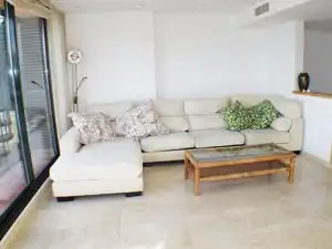 Wohnzimmer von Maisonette zur Miete in Torredembarra mit Klimaanlage, Heizung und Terrasse