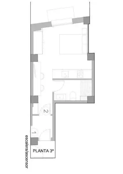 Loft zur Miete in Orihuela mit Balkon
