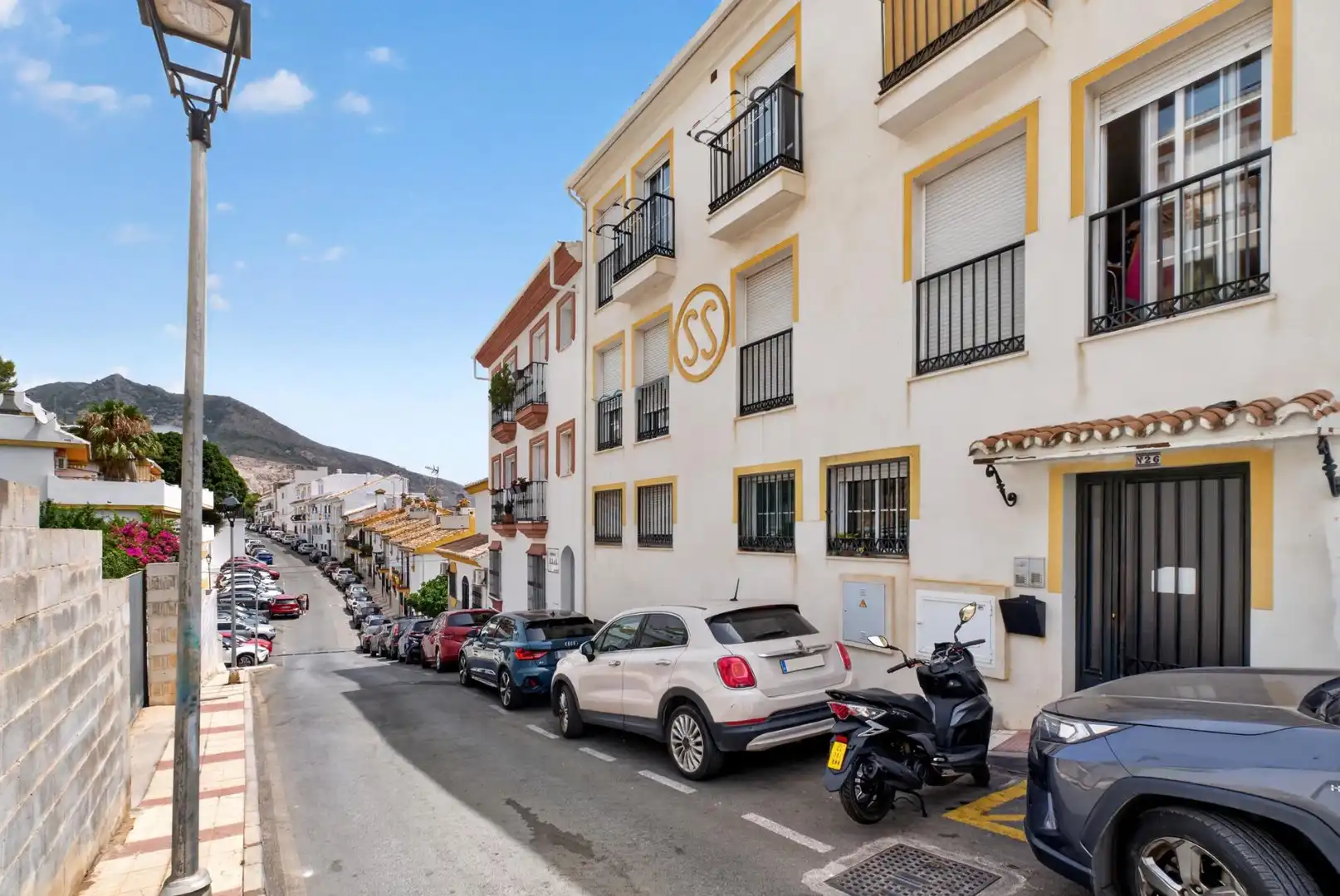 Vista exterior de Pis en venda en Benalmádena amb Aire condicionat i Traster