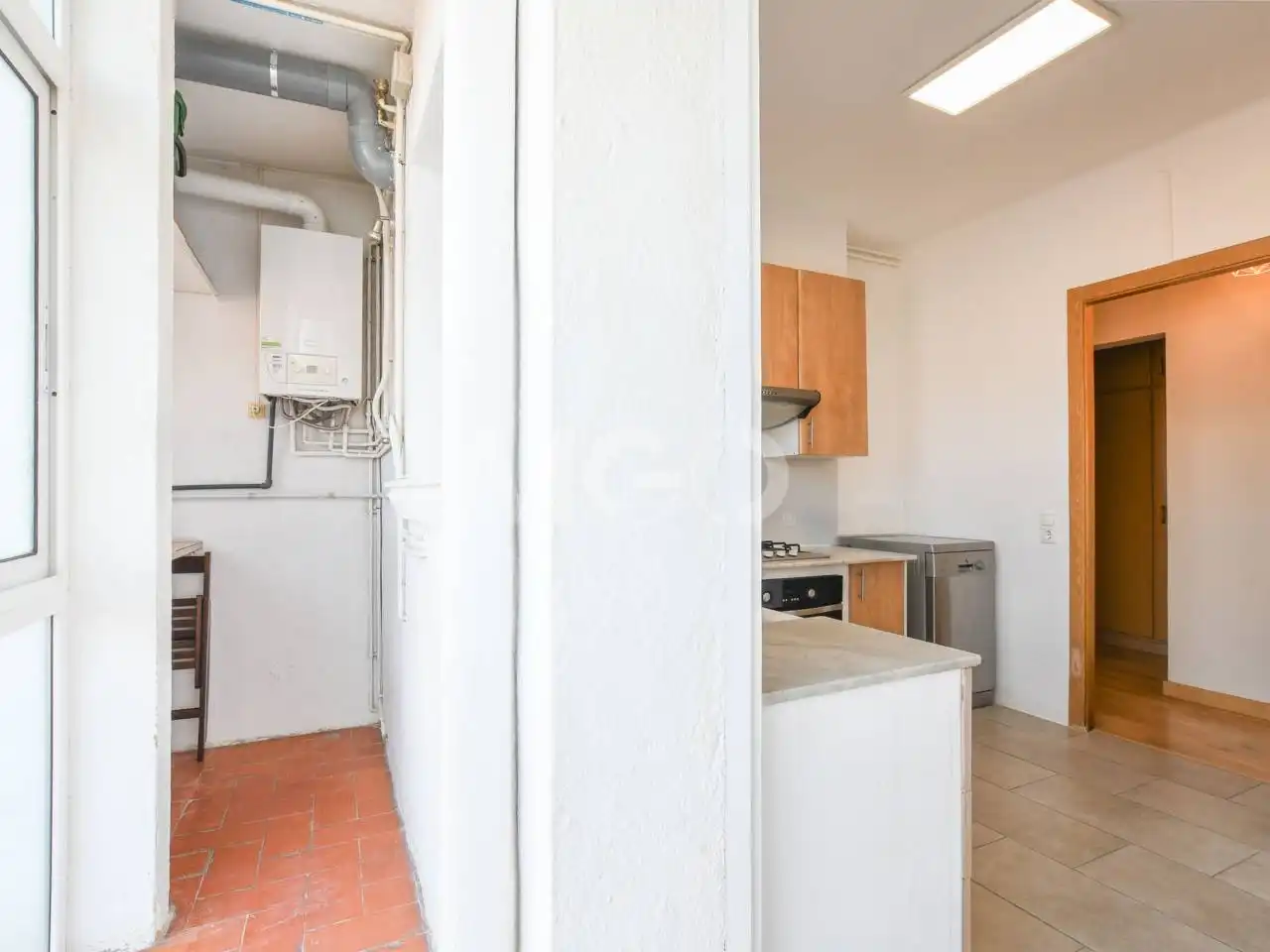 Cocina de Piso en venta en Sant Hipòlit de Voltregà con Calefacción, Parquet y Balcón