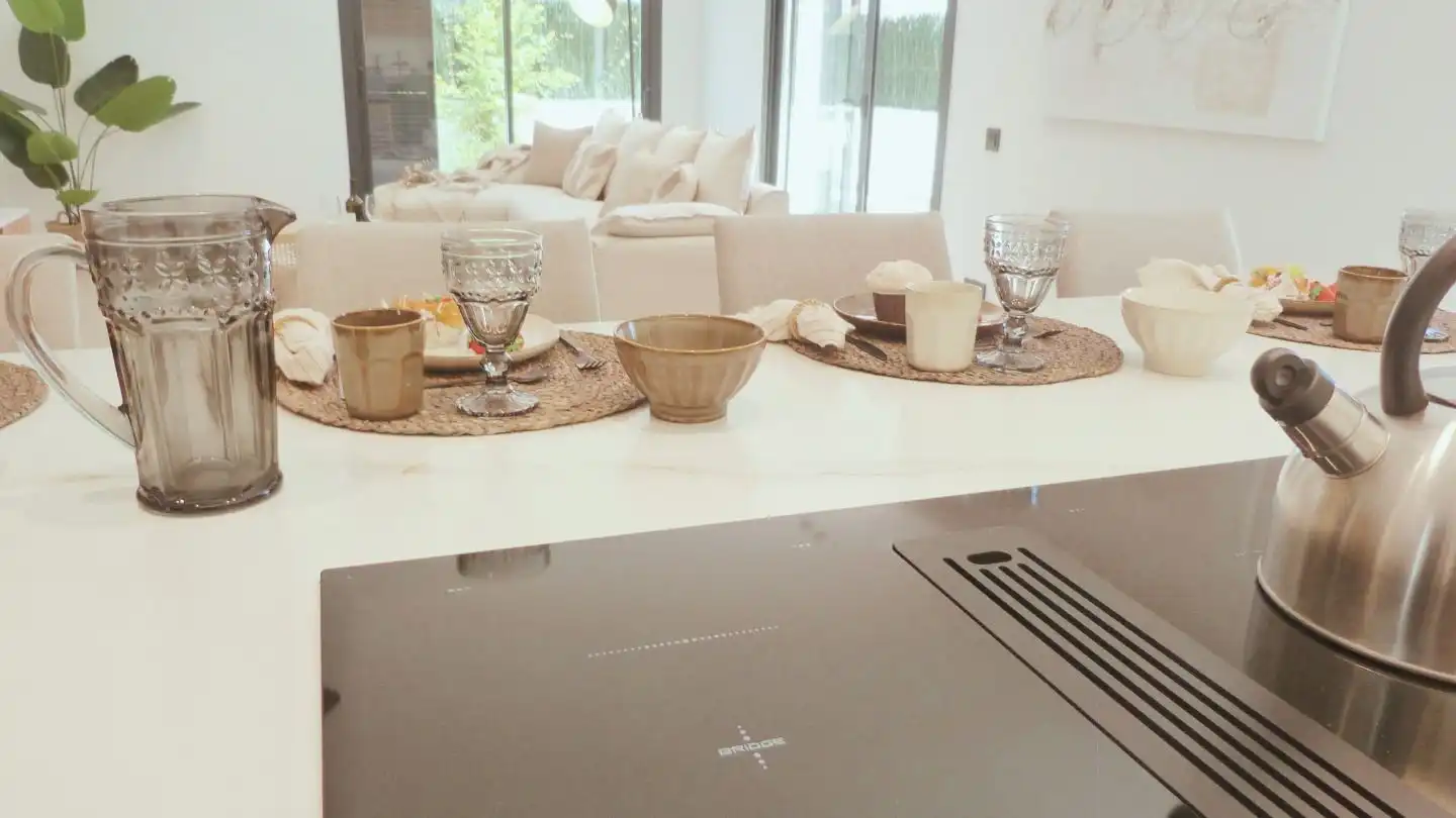Cocina de Casa o chalet en venta en Cambrils con Aire acondicionado, Calefacción y Parquet