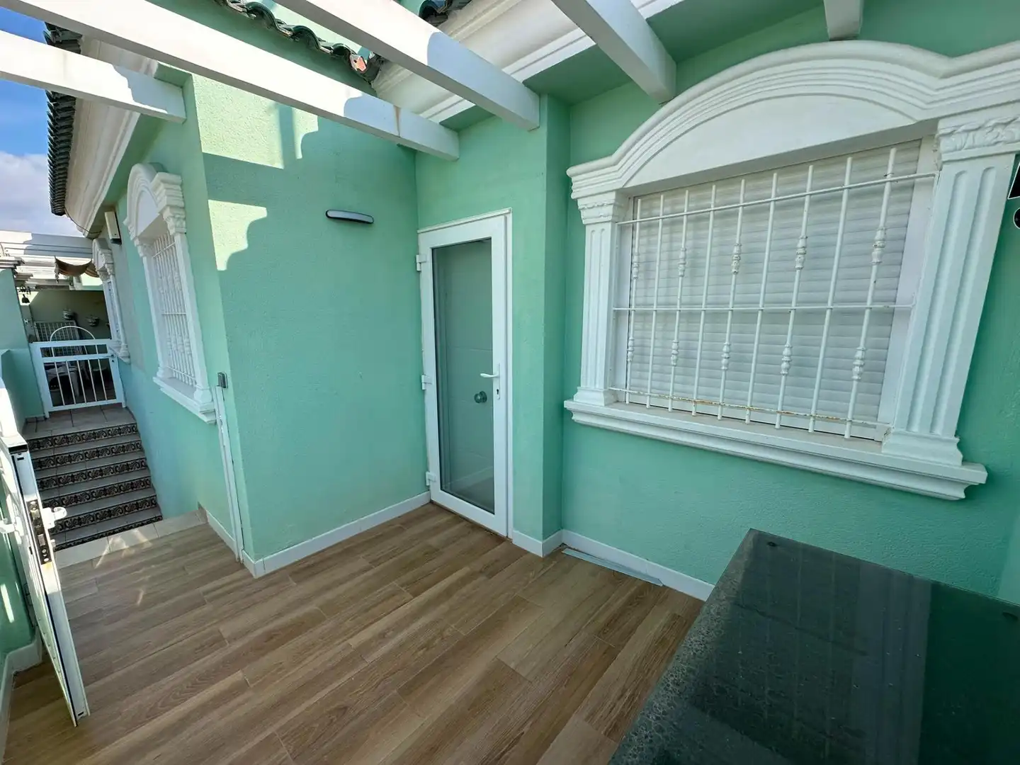 Balcony of Houses for rent in Santa Pola  with Air Conditioner, Furnished and Community pool