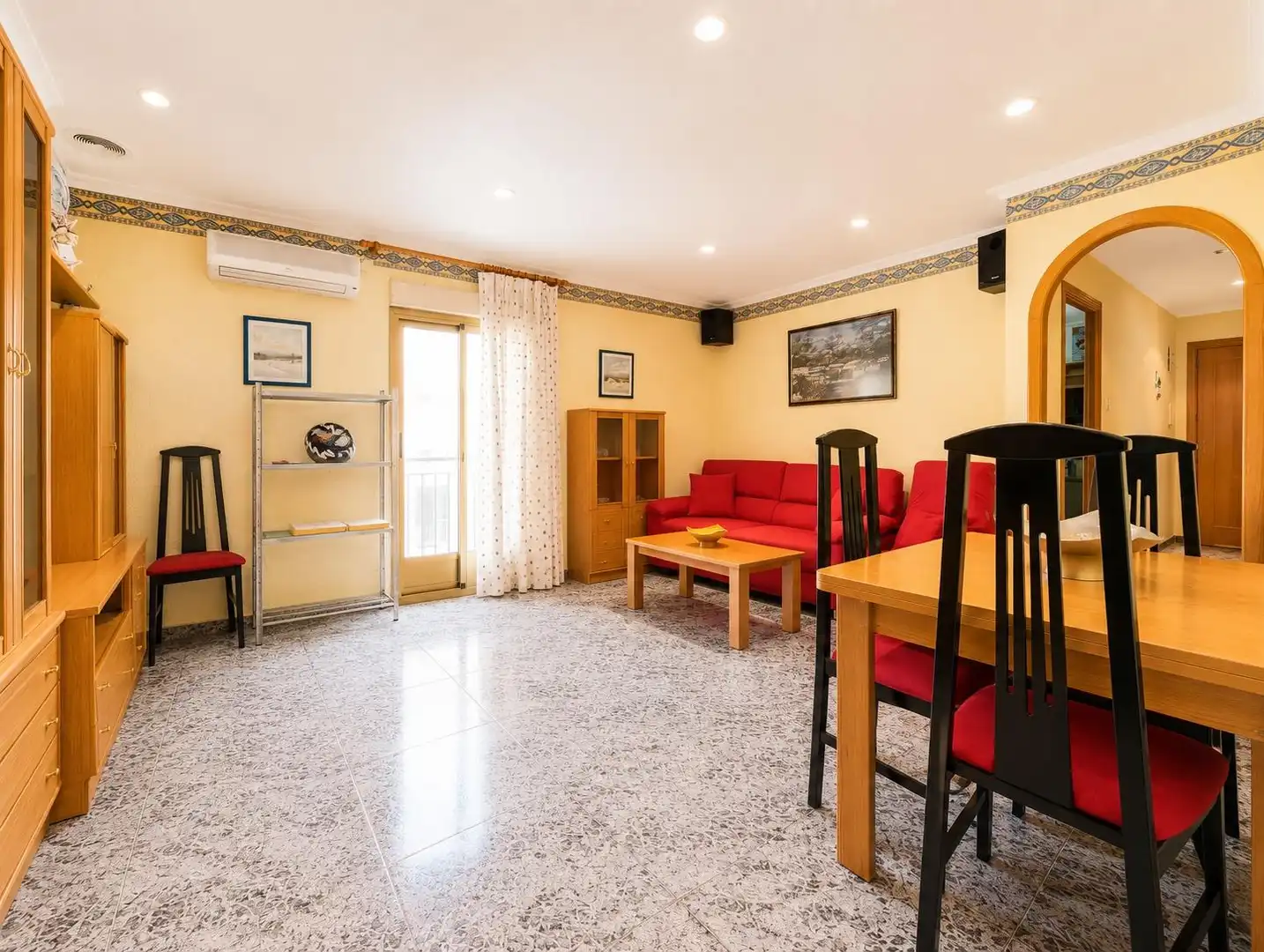 Sala de estar de Apartamento en venta en Elche / Elx con Aire acondicionado y Amueblado