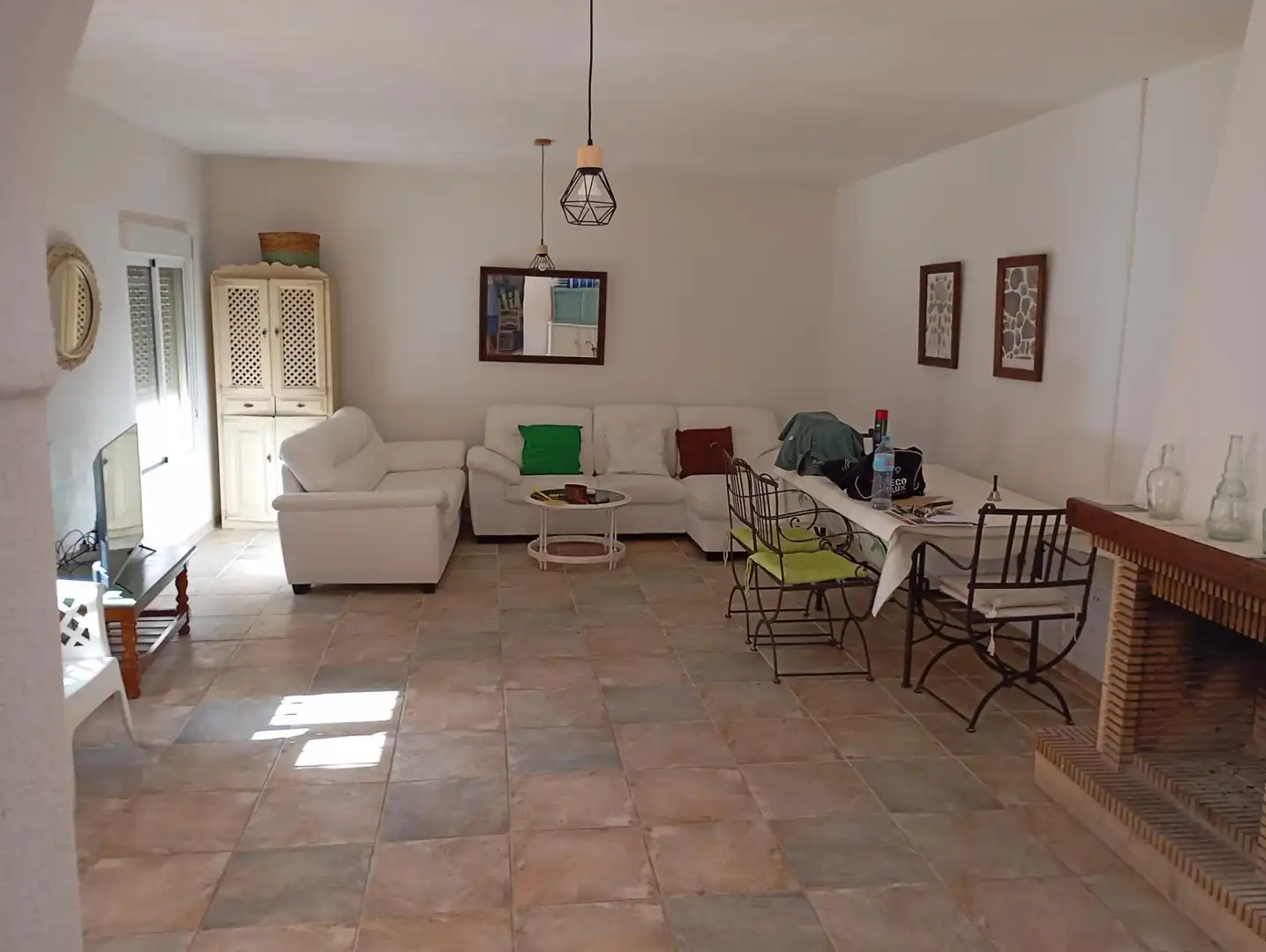 Sala de estar de Casa o chalet en venta en Chiclana de la Frontera con Jardín privado y Piscina comunitaria