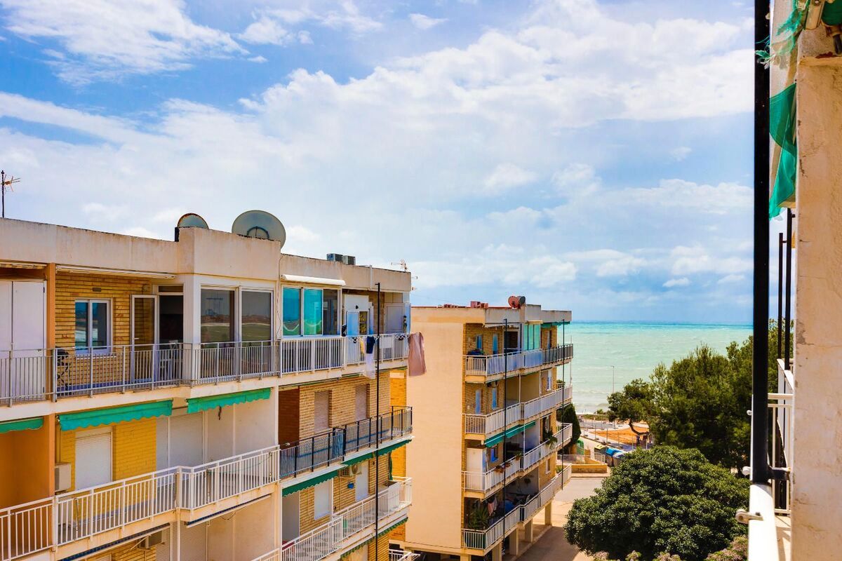 Bedroom of Apartment for sale in Orihuela  with Air Conditioner, Terrace and Storage room