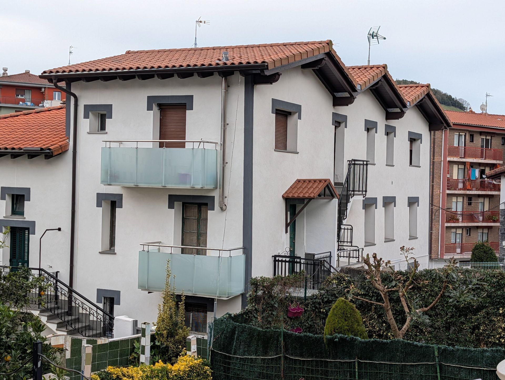 Vista exterior de Piso en venta en Urnieta con Jardín privado y Amueblado