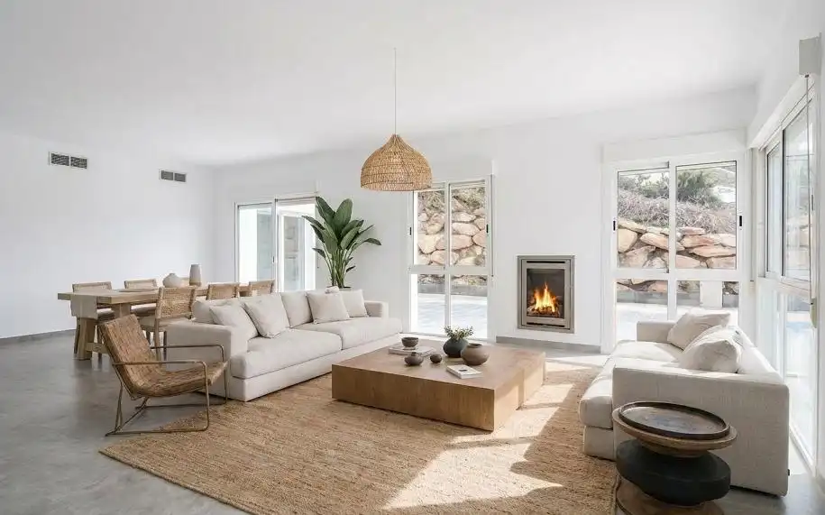 Sala de estar de Casa o chalet en venta en Vícar con Terraza y Piscina comunitaria