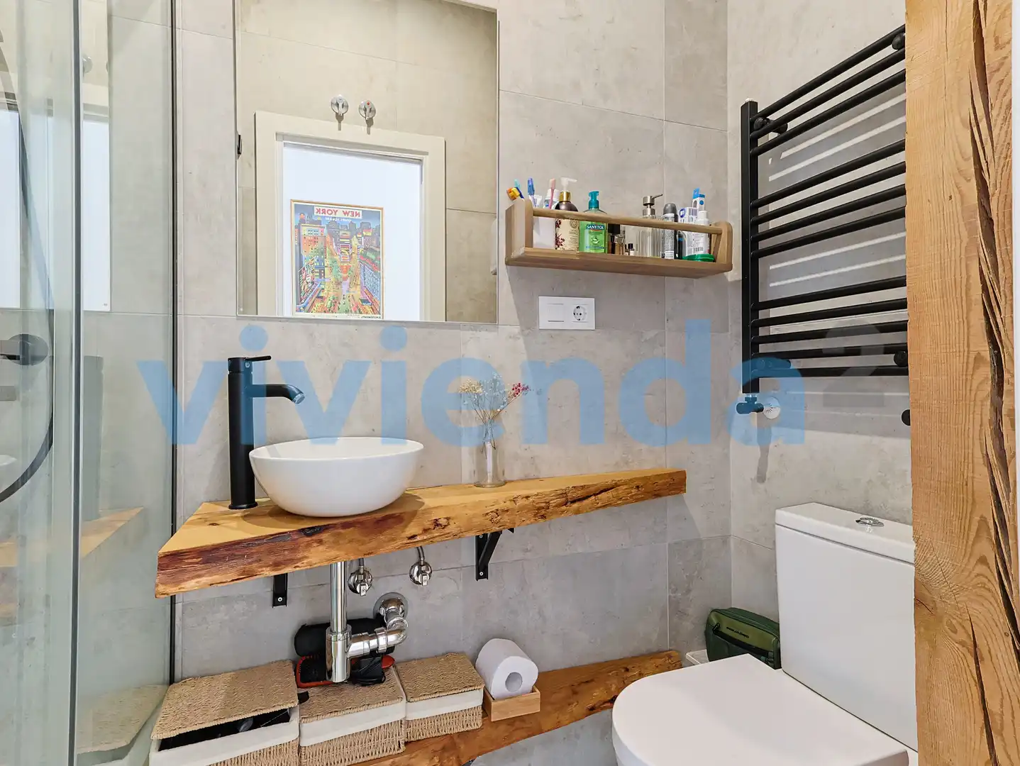 Baño de Ático en venta en Madrid con Aire acondicionado, Calefacción y Terraza
