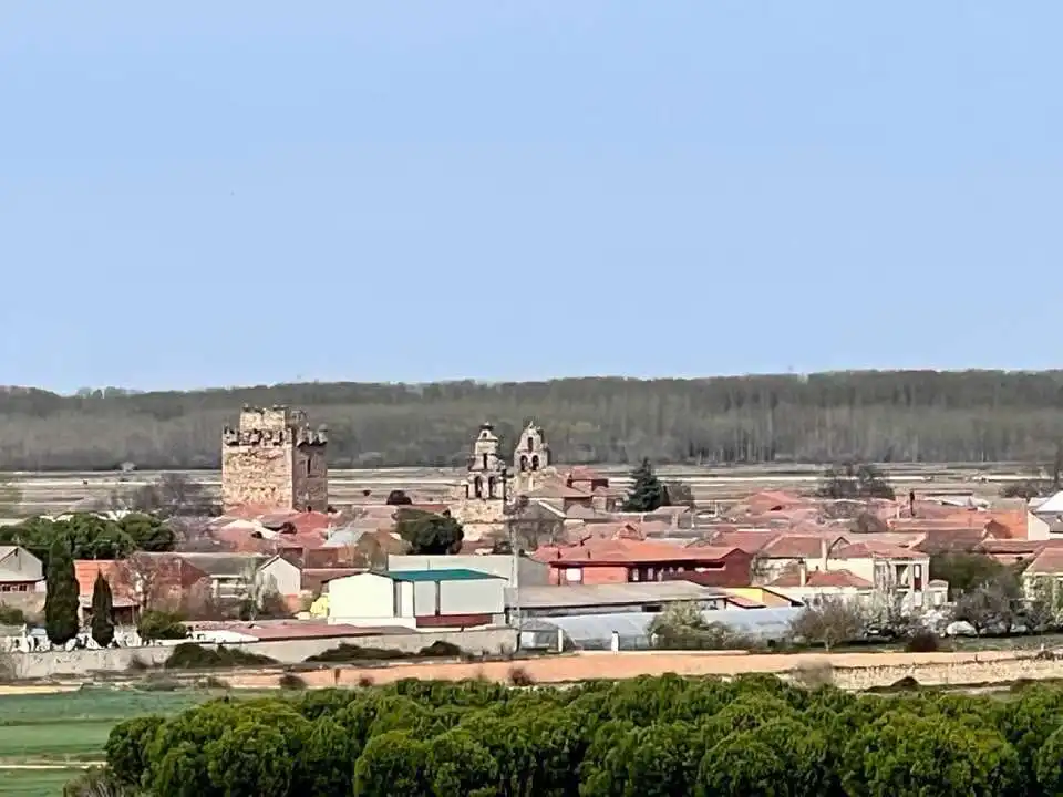 Vista exterior de Casa o chalet en venta en Quintana del Marco con Amueblado