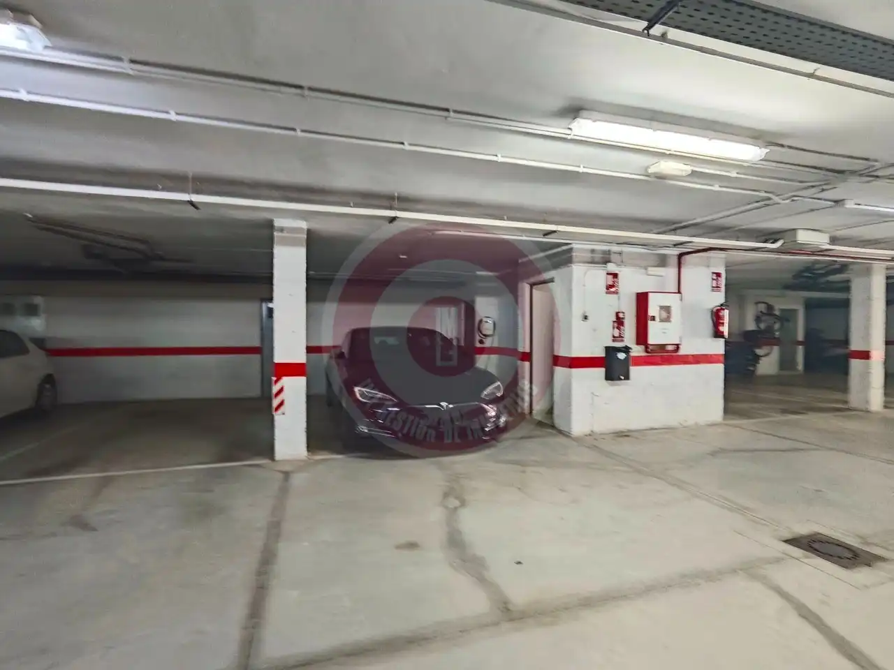 Parking of Flat for sale in Rincón de la Victoria  with Air Conditioner, Terrace and Community pool