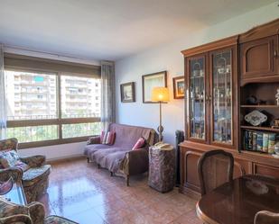 Sala d'estar de Pis en venda en  Barcelona Capital amb Terrassa i Balcó