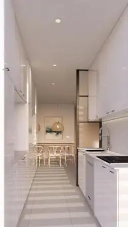 Cuina de Apartament en venda en Jávea / Xàbia amb Alarma i Piscina comunitària