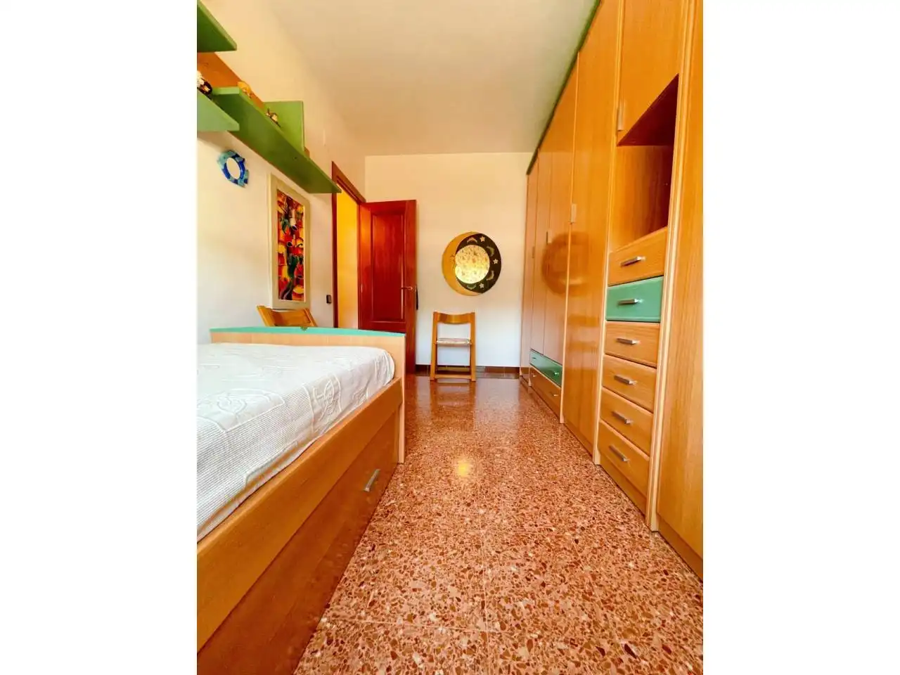 Bedroom of Flat for sale in Cerdanyola del Vallès  with Heating, Furnished and Balcony