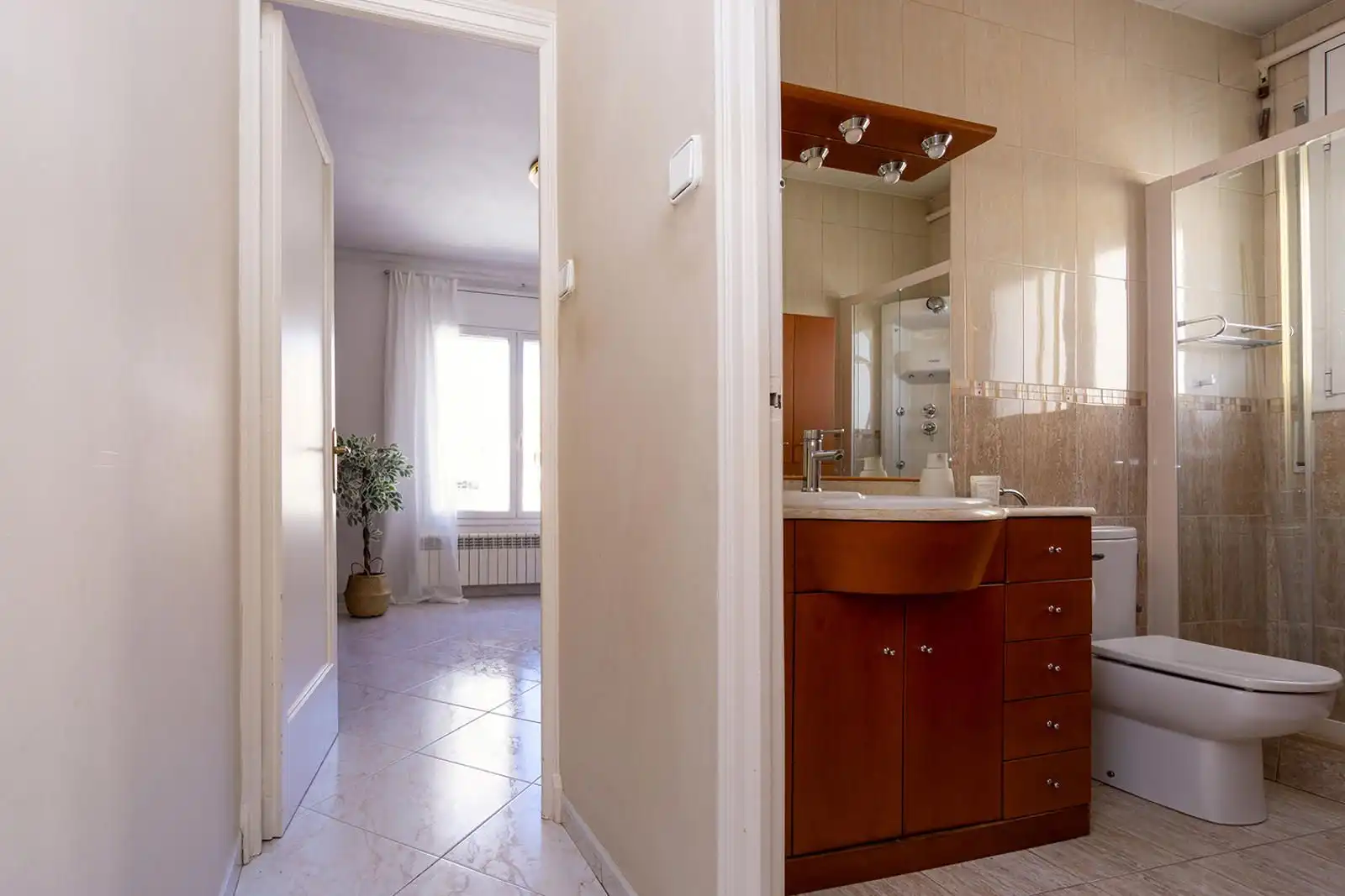 Baño de Casa o chalet en venta en Sabadell con Aire acondicionado, Calefacción y Terraza