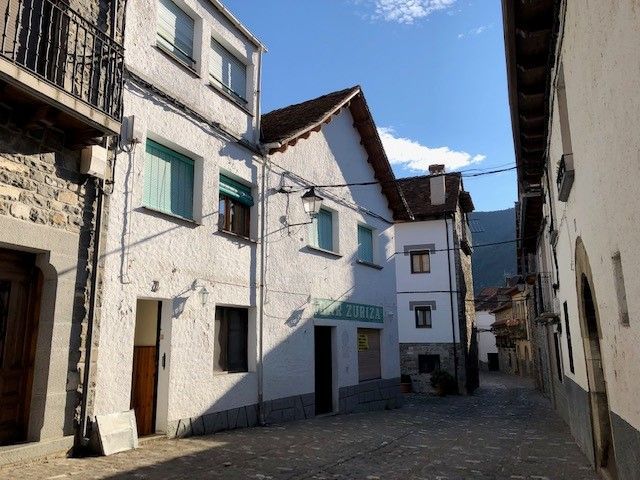 Exterior view of Single-family semi-detached for sale in Ansó  with Terrace