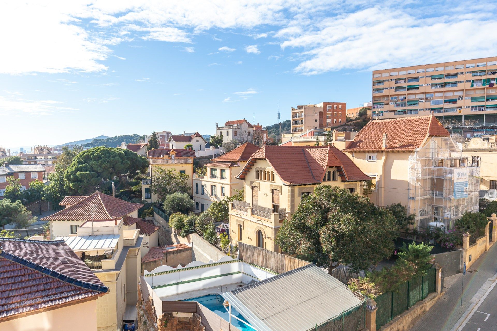 Exterior view of Flat to rent in  Barcelona Capital  with Air Conditioner, Heating and Furnished