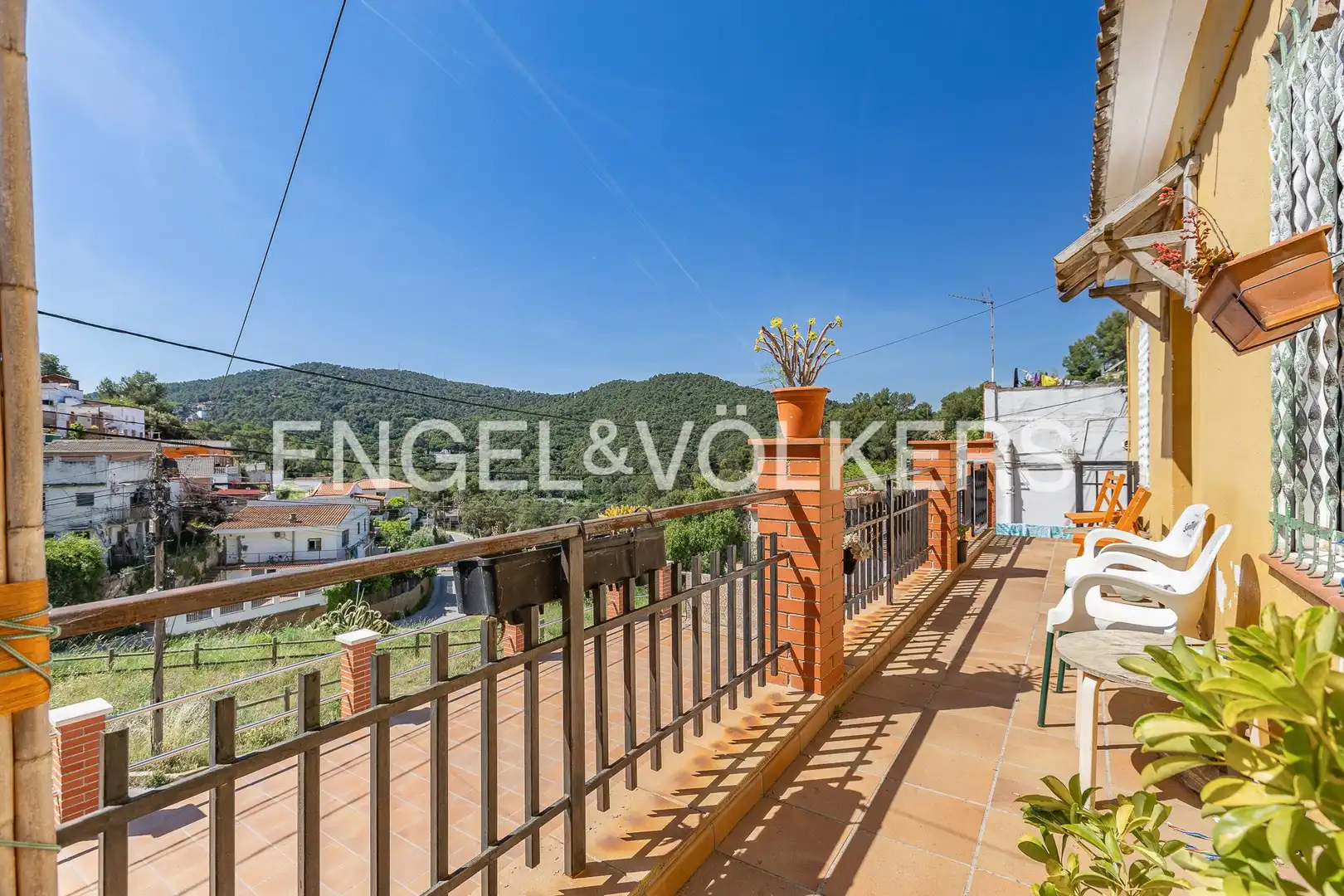 Terrassa de Casa o xalet en venda en Sant Cugat del Vallès amb Calefacció i Terrassa