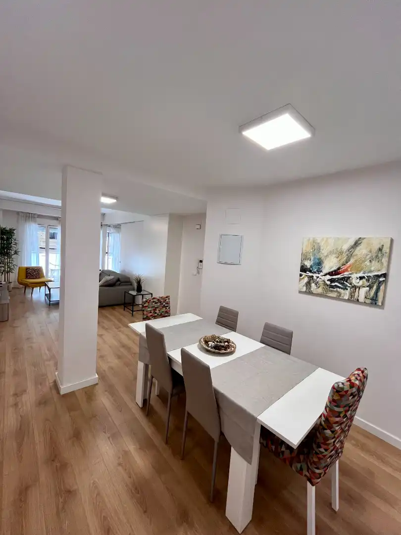 Esszimmer von Wohnung zur Miete in Valencia mit Klimaanlage, Heizung und Terrasse