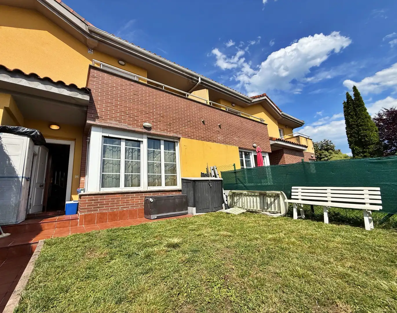 Garden of Detached homes for sale in Llanera  with Heating, Parquet flooring and Terrace