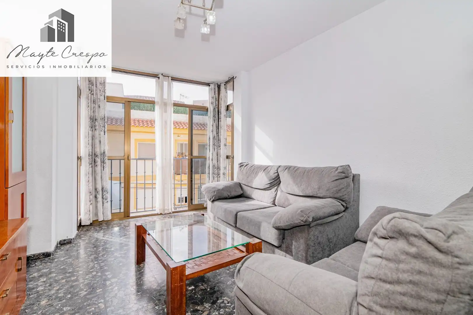 Living room of Flat for sale in Loja  with Furnished and Balcony