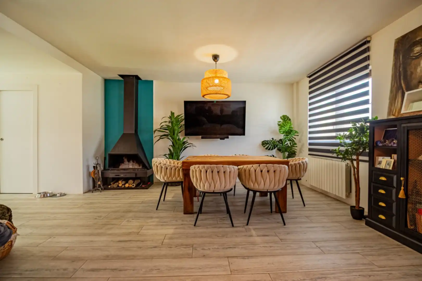 Comedor de Casa o chalet de alquiler en L'Alfàs del Pi con Aire acondicionado, Calefacción y Jardín privado