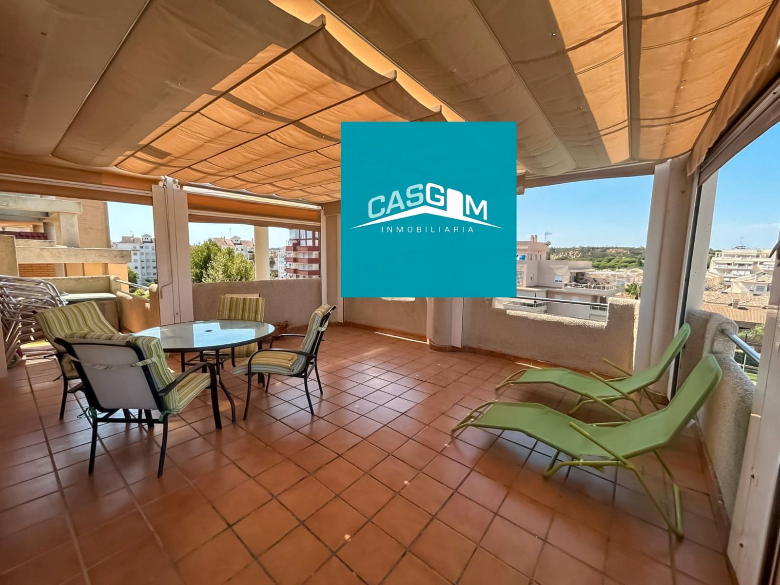 Terraza de Ático de alquiler en La Antilla con Aire acondicionado, Terraza y Trastero