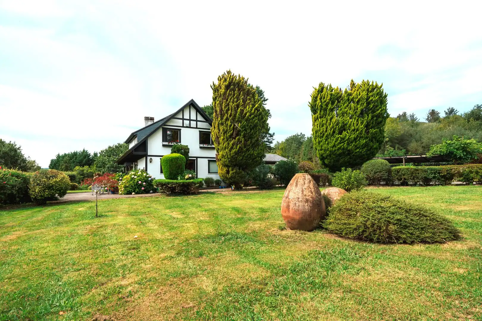 Jardín de Casa o chalet en venta en Fruiz con Aire acondicionado, Calefacción y Jardín privado