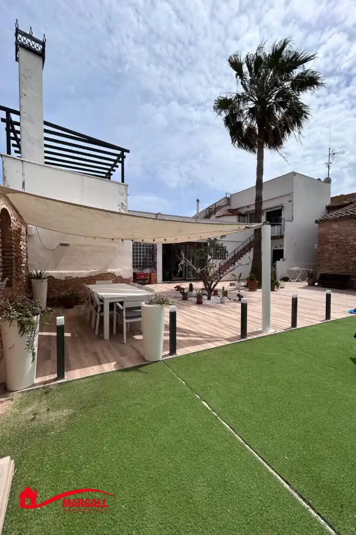 Terrassa de Casa o xalet en venda en Alboraya amb Aire condicionat, Calefacció i Jardí privat