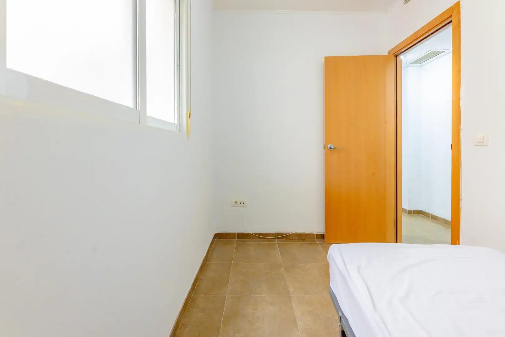 Bedroom of Flat for sale in L'Alcúdia de Crespins  with Air Conditioner