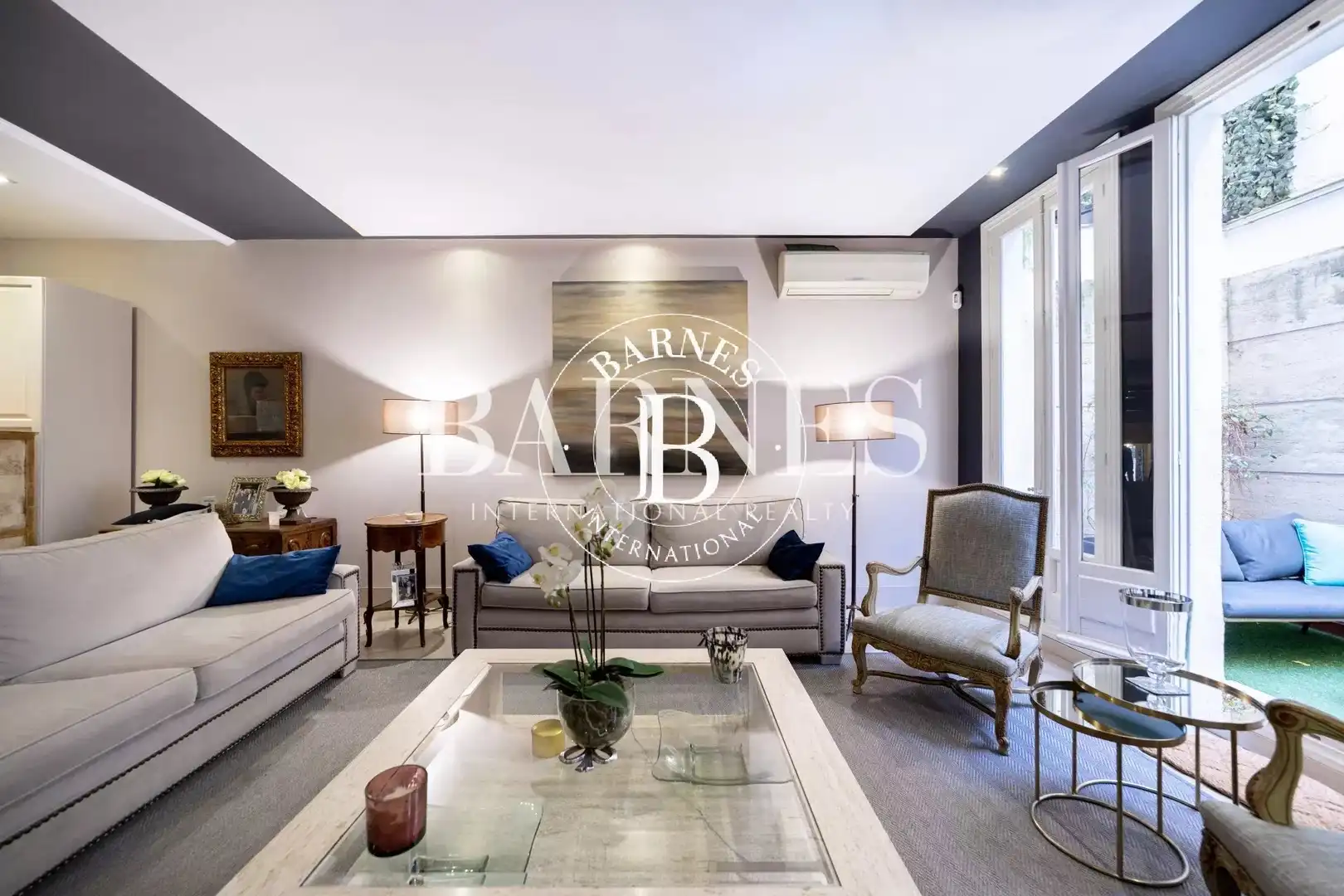 Wohnzimmer von Maisonette zur Miete in Madrid mit Klimaanlage, Heizung und Terrasse