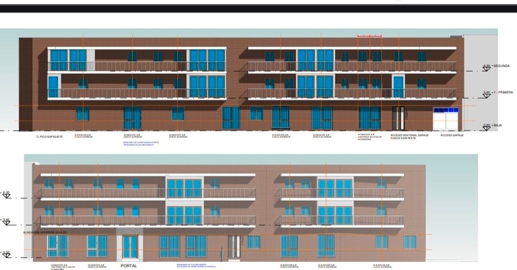 Vista exterior de Apartament en venda en  Madrid Capital amb Calefacció, Moblat i Forn