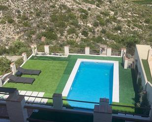 Swimming pool of Single-family semi-detached for sale in Gandia  with Air Conditioner, Terrace and Swimming Pool