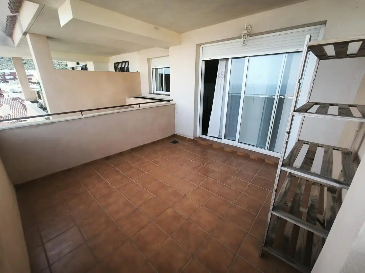 Terraza de Piso de alquiler en Benalmádena con Terraza y Amueblado