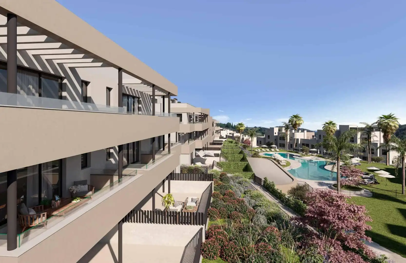 Apartament amb piscina en venda a Casares Golf - Casares del Sol, imagen 2