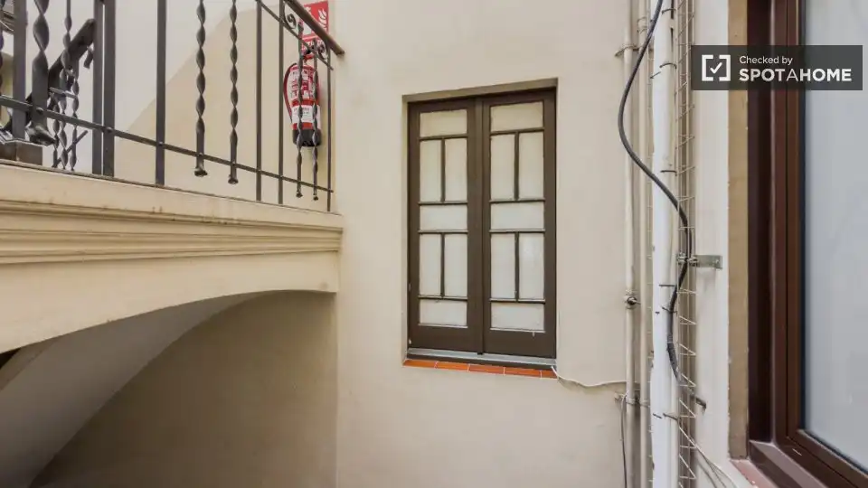 Terrassa de Apartament per a compartir en Barcelona amb Aire condicionat, Calefacció i Terrassa