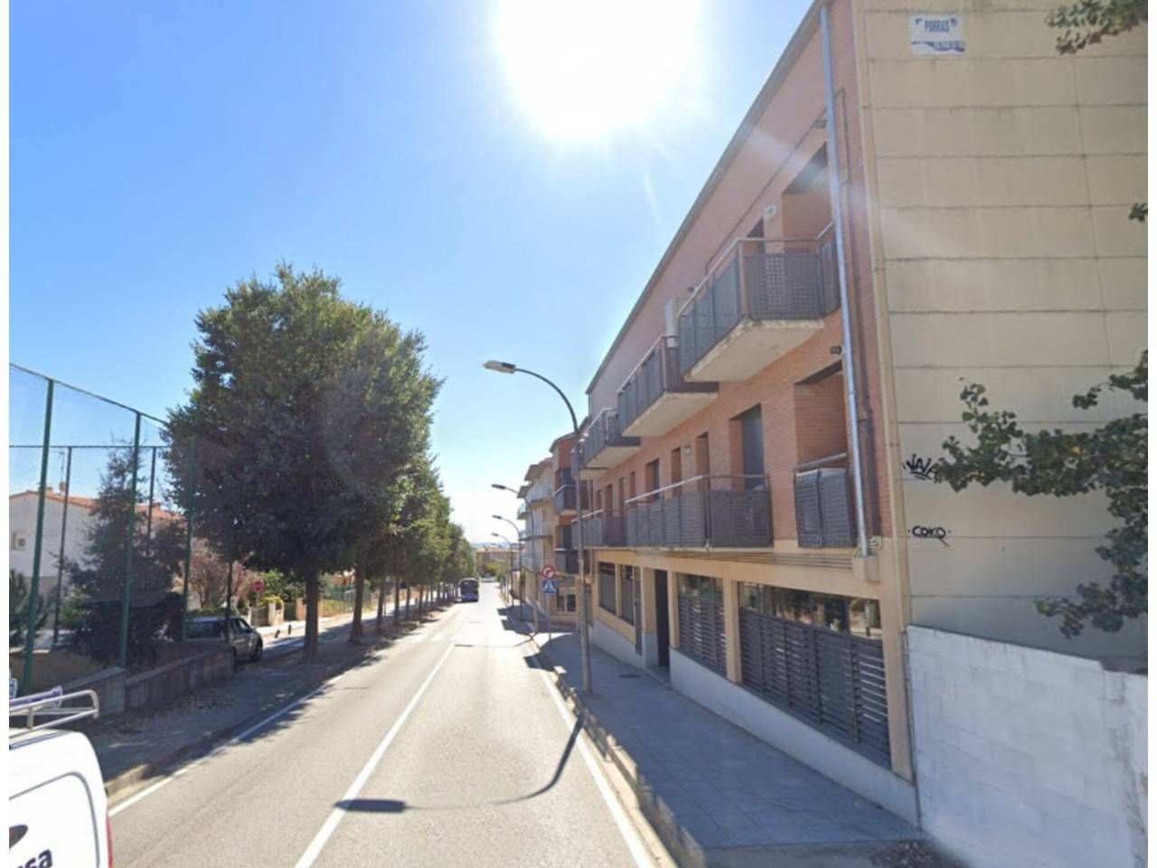 Vista exterior de Dúplex en venda en Santa Coloma de Farners
