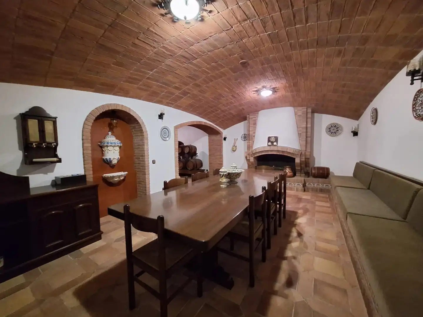 Menjador de Casa o xalet en venda en Castellar del Vallès amb Aire condicionat, Calefacció i Jardí privat