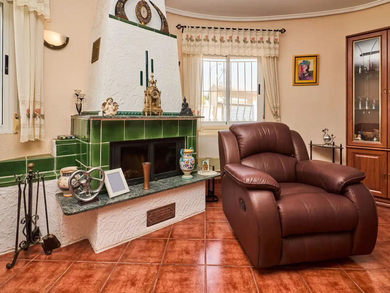 Sala d'estar de Casa o xalet en venda en Torrevieja amb Aire condicionat, Calefacció i Jardí privat