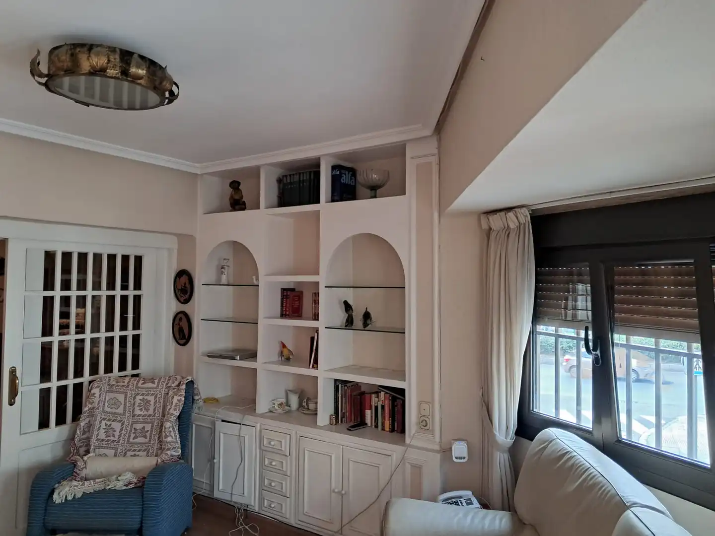 Sala de estar de Piso en venta en Almería con Aire acondicionado, Balcón y Alarma